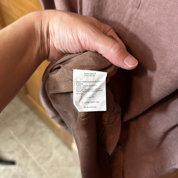 InWear Brown Linen Midi Skirt - 10 - Picture 7 of 8